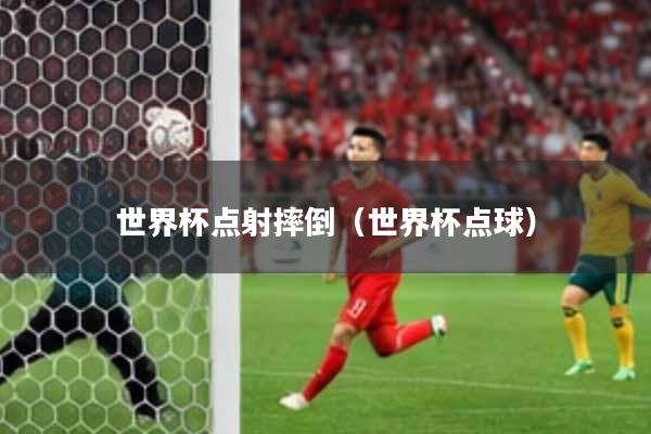 世界杯点射摔倒(世界杯点球)