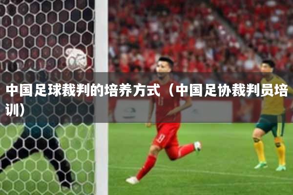 中国足球裁判的培养方式(中国足协裁判员培训)